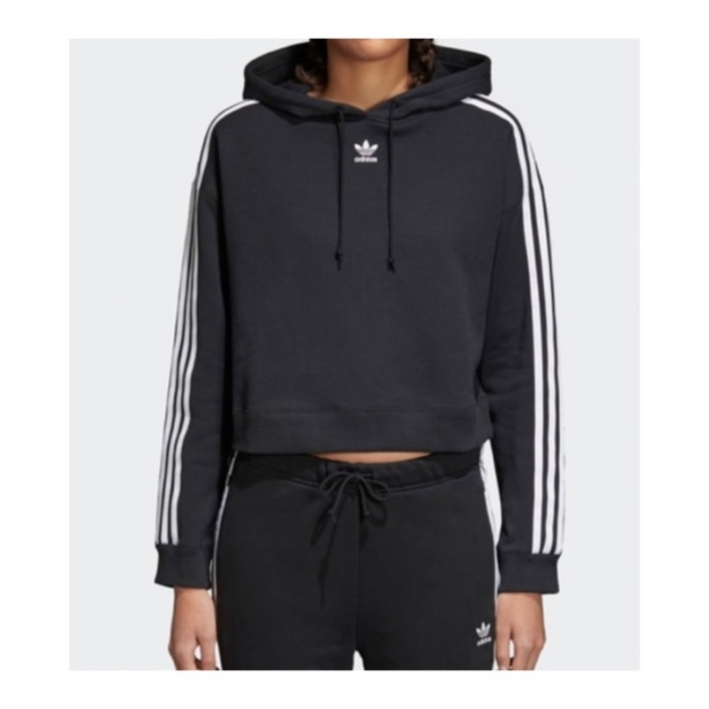 ADIDAS Women's Three Stripe Cropped
Long Sleeve